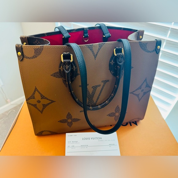 Authentic! Louis Vuitton MM On the Go Handbag - Picture 9 of 10